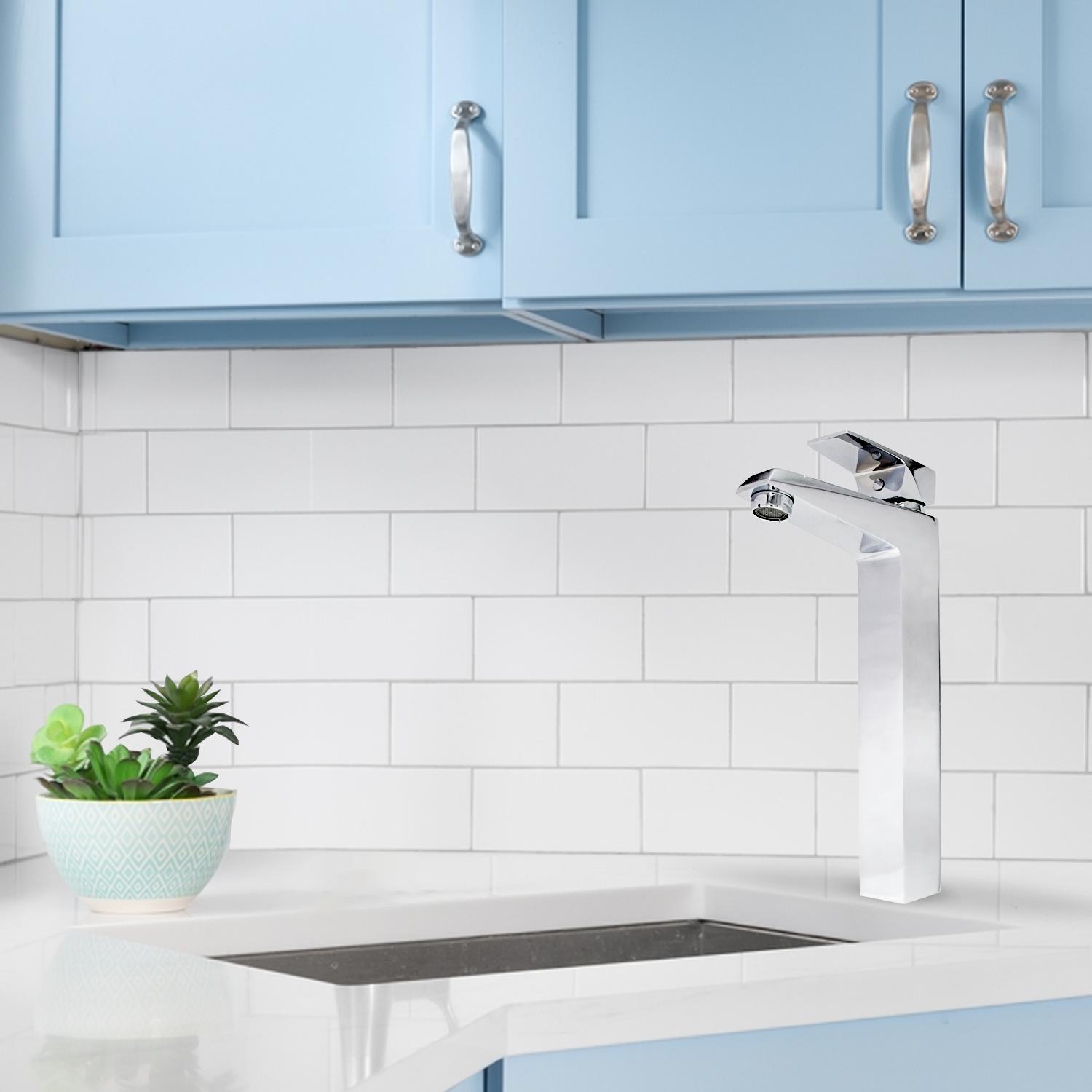 D&B Bathware Chrome plated Basin Mixers Faucet ENIGMA-3518_3