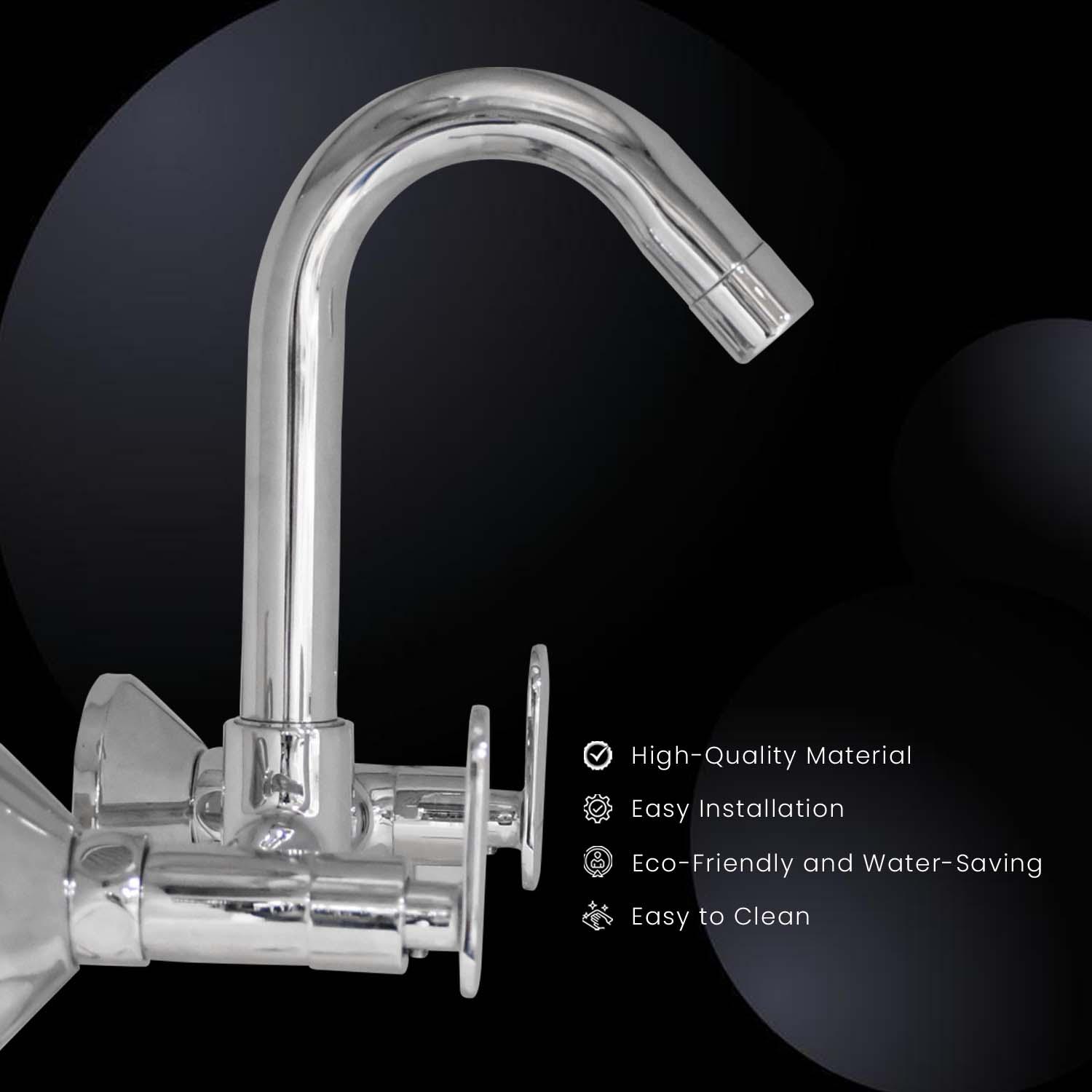 D&B Bathware Chrome plated Sink Cocks Faucet OLIVIA-3108_2