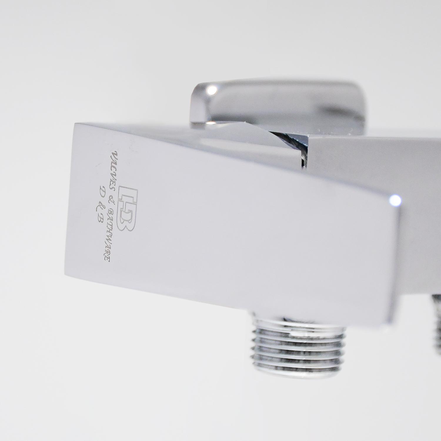 D&B Bathware Chrome plated Angle Cock Faucet ENIGMA - 3510_2