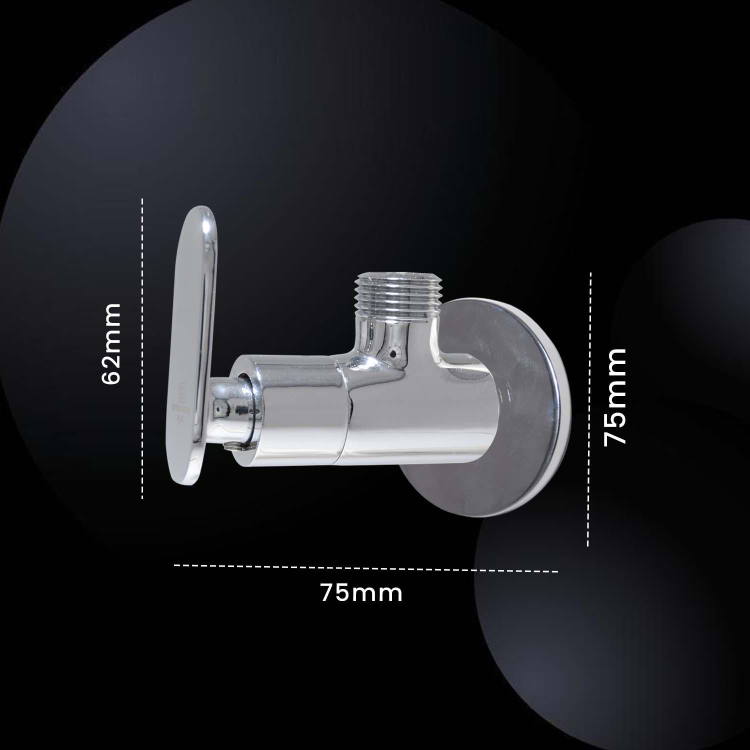 D&B Bathware Chrome plated Angle Cock Faucet OLIVIA-3102_2