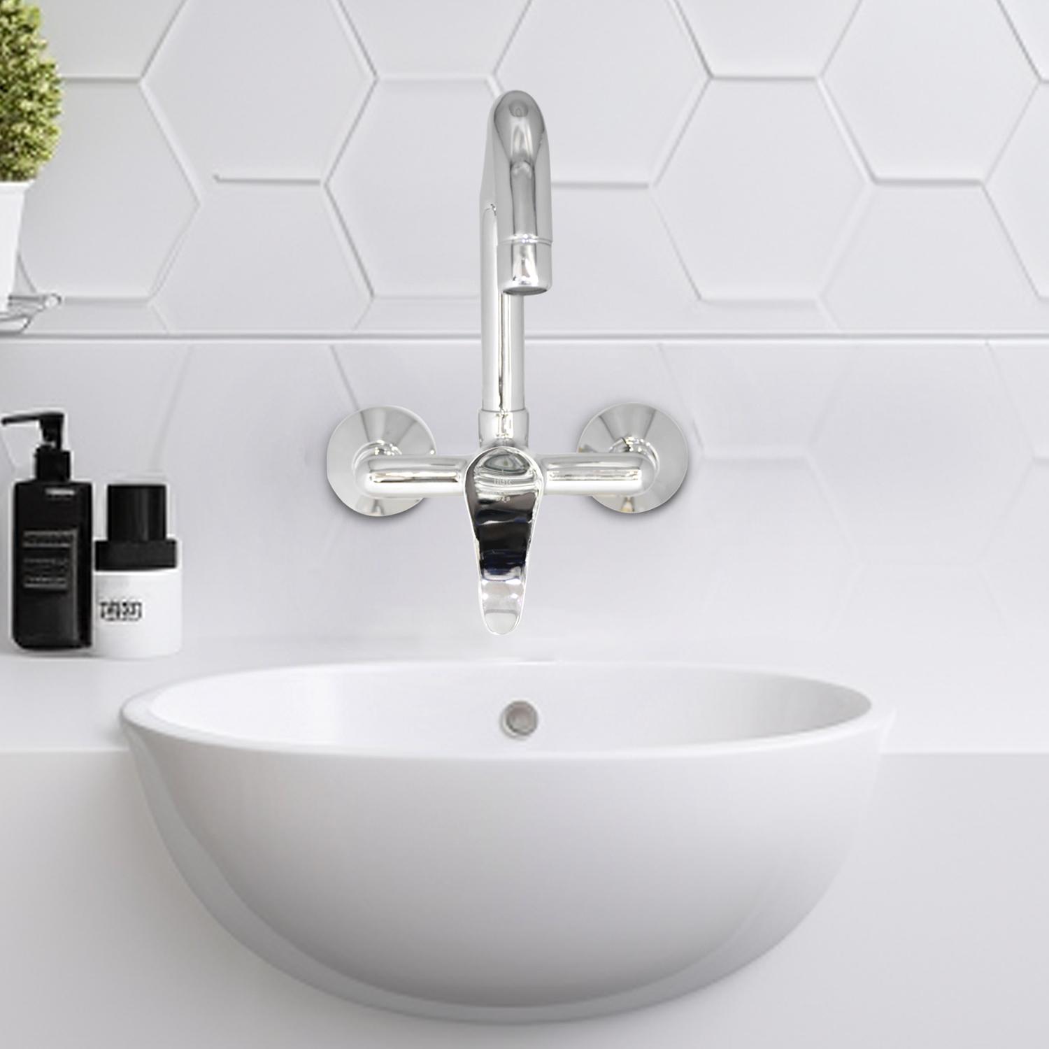 D&B Bathware Chrome plated Sink Mixer Faucet LAZZARO-3322_2