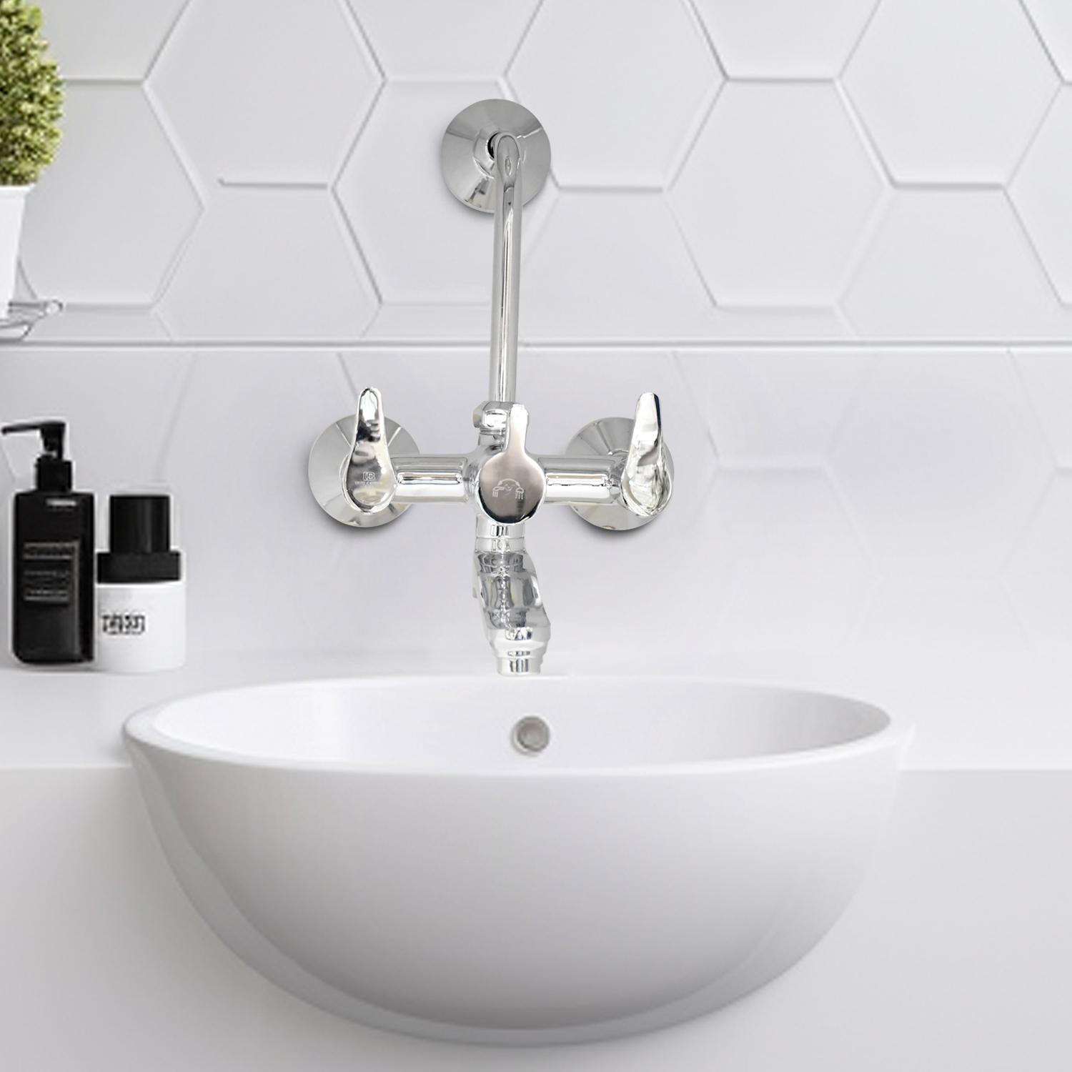 D&B Bathware Chrome Plated Sink Mixers Faucet LAZZARO-3308_2