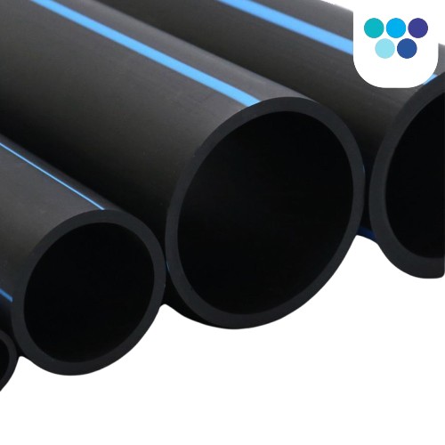 WESTERN 225 mm PE 80 HDPE Pipes PN 10 Straight Length_2
