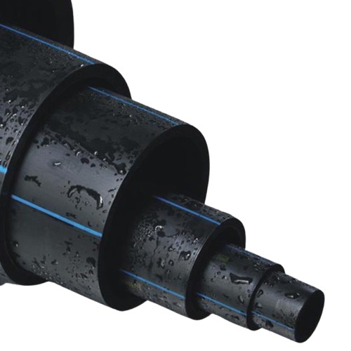WESTERN 225 mm PE 80 HDPE Pipes PN 10 Straight Length_3