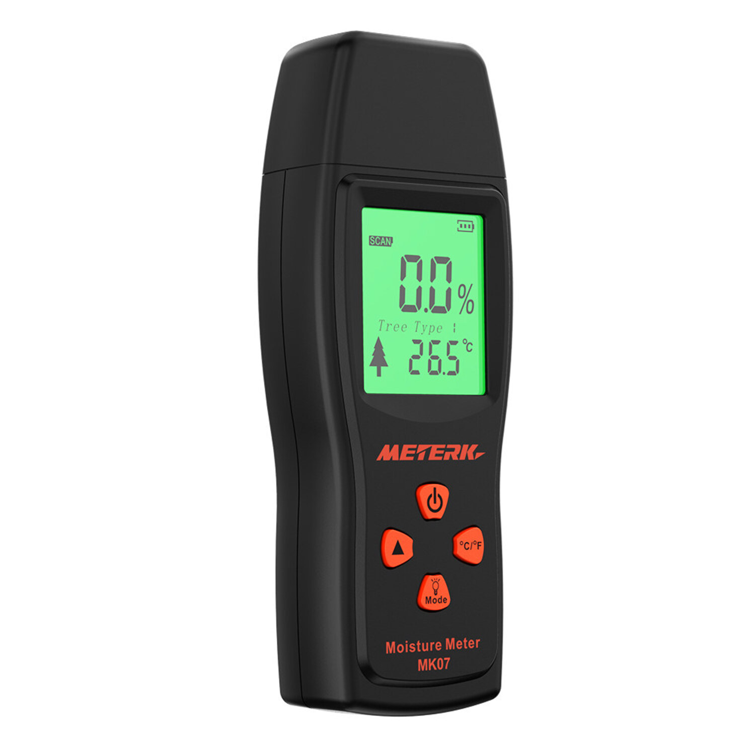 METERK Digital Moisture Meter 2% to 70% Wood / Paper_1