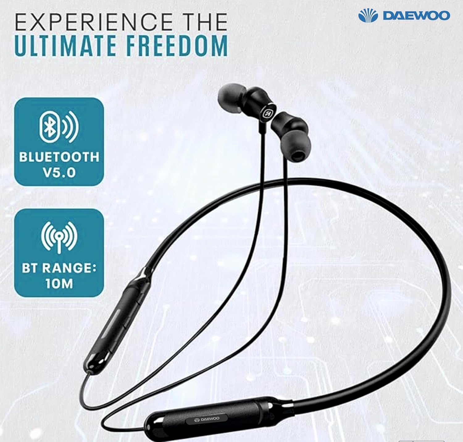 DAEWOO Wireless NA Black Headsets_2