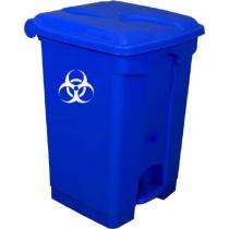 Pedal Bins Blue 5 L Polypropylene_0