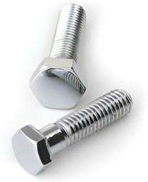 TVS M10 Mild Steel Hexagon Head Bolts 4.6 60 mm ISO 4017_0
