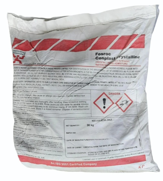 Fosroc Conplast Crystalline Integral Water Proofing Compound 30 kg_0