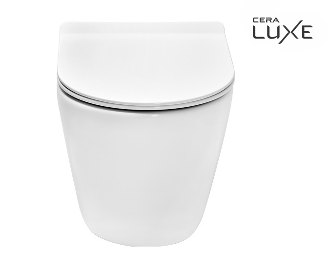 CERA EWC with Seat Cover and Flush CAMEL RIMLESS Wall Hung_2