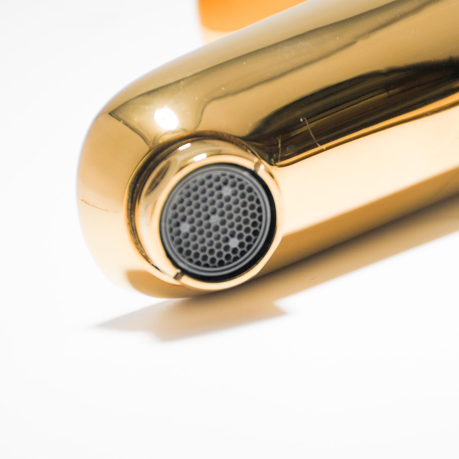 D&B Bathware Polished Basin Mixer Faucet IVANO-3418-GOLD_2