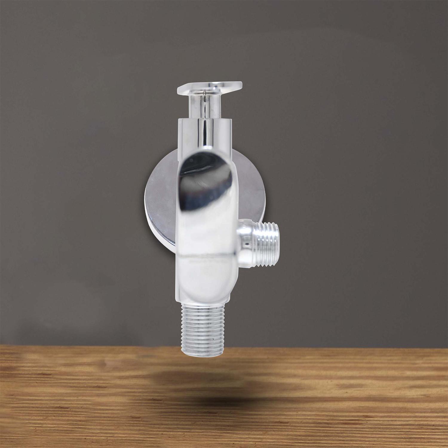 D&B Bathware Chrome Plated Angle Cock Faucet OLIVIA-3110_3