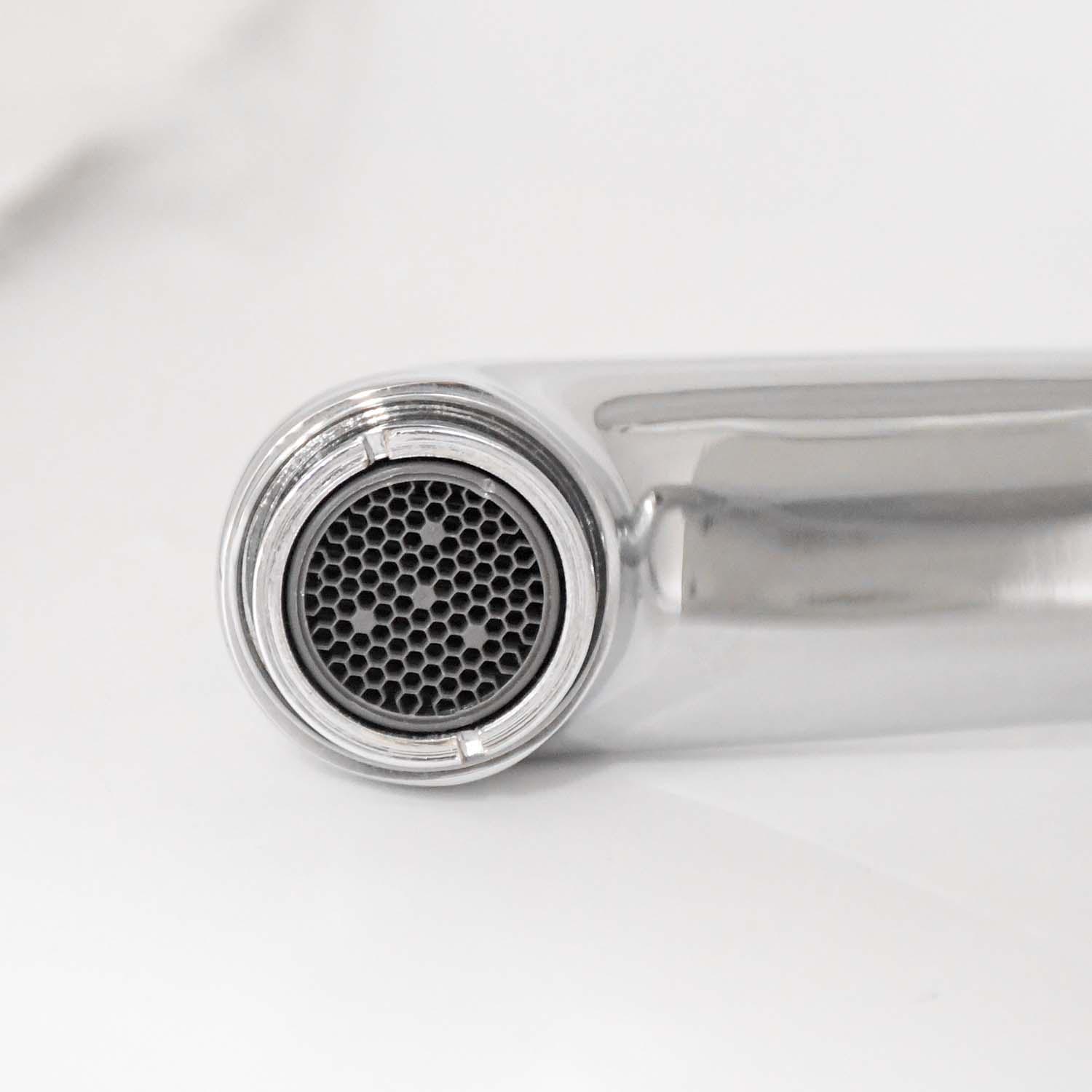 D&B Bathware Chrome Plated Pillar Cocks Faucet OLIVIA-3105_1