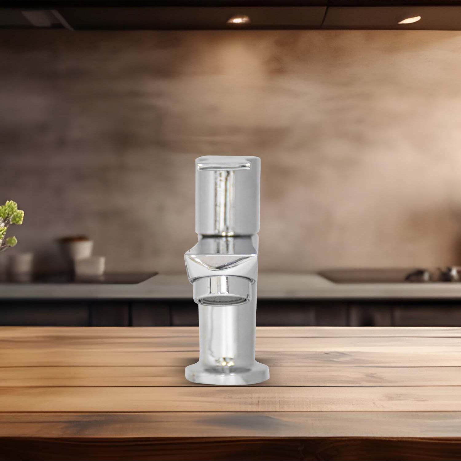 D&B Bathware Chrome Plated Pillar Cocks Faucet PICCOLO-3204_3