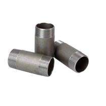 BE Galvanized Steel Pipe Nipples 0.5 inch 60 mm_0