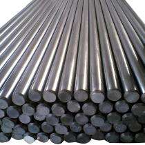 Generic Round Black Metal Bar Mild Steel Fe 500D 10 mm_0