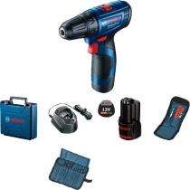 BOSCH GSR 120-LI Kit Cordless Drill Driver 12 V 0.8 - 10 mm 0 - 1500 rpm_0