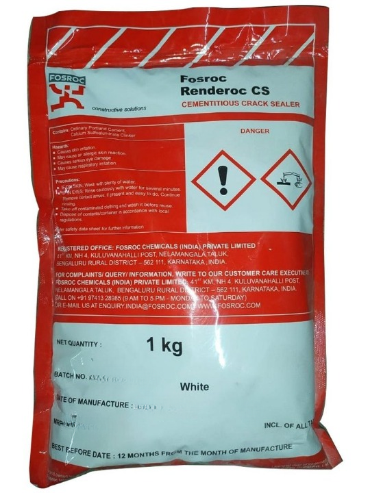 Fosroc Cementitious Crack Sealer Wall Putty 1 kg_0