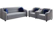 AS Foam 4 Seater Grey Sofa Set_0