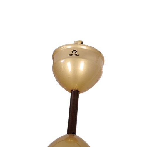 Akira Storm BLDC 1200 mm 3 Blades 30 W Coffee Brown Ceiling Fans_2