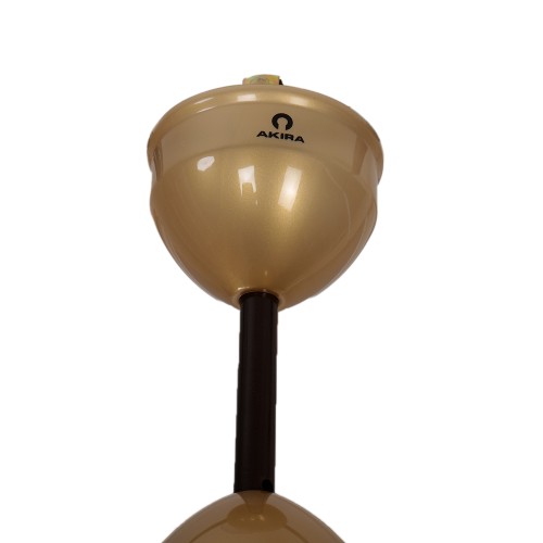Akira Alpha BLDC 1200 mm 3 Blades 30 W Coffee Brown Ceiling Fans_3