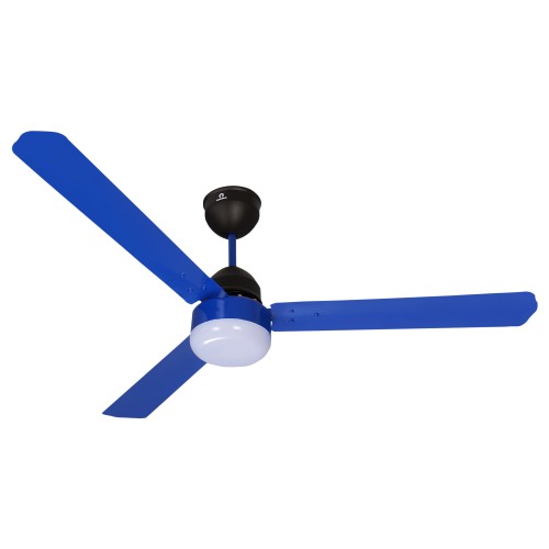 Akira HunterStd BLDC 1200 mm 3 Blades 30 W Royal Blue Ceiling Fans_1
