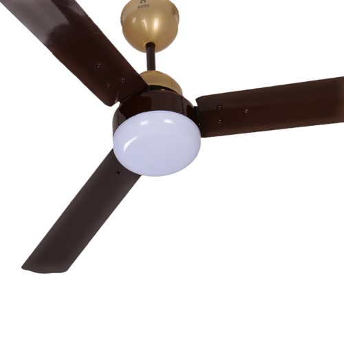 Akira HunterStd BLDC 1200 mm 3 Blades 30 W Coffee Brown Ceiling Fans_1