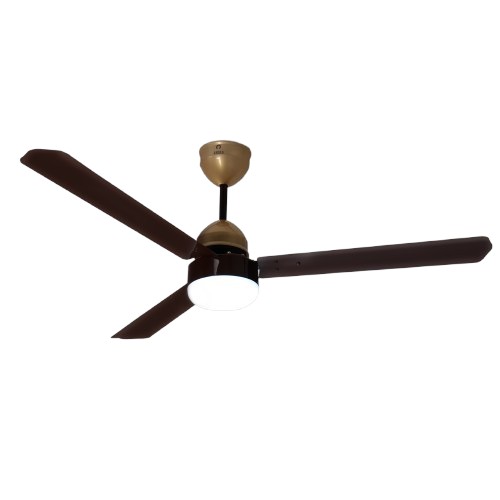 Akira HunterDelux BLDC 1200 mm 3 Blades 30 W Coffee Brown Ceiling Fans_1