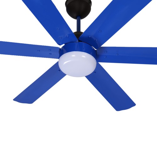 Akira Supreme BLDC 1200 mm 6 Blades 30 W Royal Blue Ceiling Fans_1