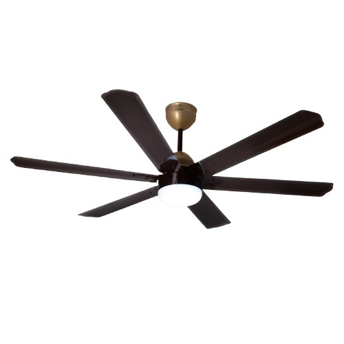Akira Supreme BLDC 1200 mm 6 Blades 30 W Coffee Brown Ceiling Fans_1