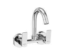 CERA Chrome Plated Sink Mixer with Swivel Spout Faucet SYLVINA F1021501_0