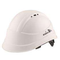 Karam Polyethylene Super White Air Ventilated Safety Helmets PN545_0