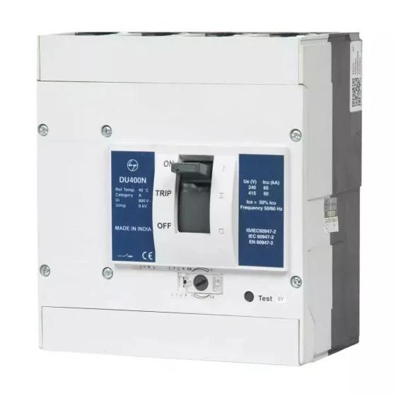 L&T CM98404OORO 400 A 50 kA Four Pole MCCB_1