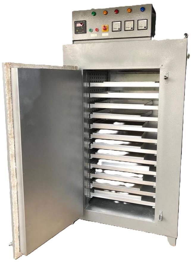 MET 500 kg/hr Industrial Dryers Tray Dryer 200 deg C Electric_3