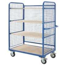 Vijay 4 Wheel Hand Trolley 80 kg_0