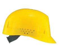 Venus High Density Polyethylene Yellow Air Ventilated Safety Helmets H-1000_0