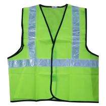 Metro Polyester Safety Jackets M Reflective Green_0