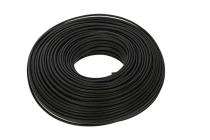 Varsha Cab 1 sqmm FRLF Electric Wire Black 100 m_0