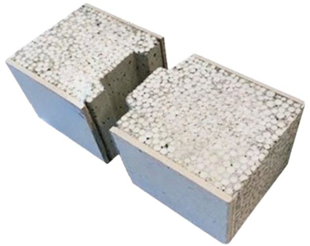 Buildstone LightWt Concrete with EPS Core Grey Prefab Panel_1