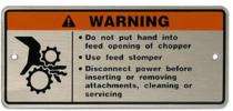 Warning Signages 8 x 4 inch Stainless Steel_0