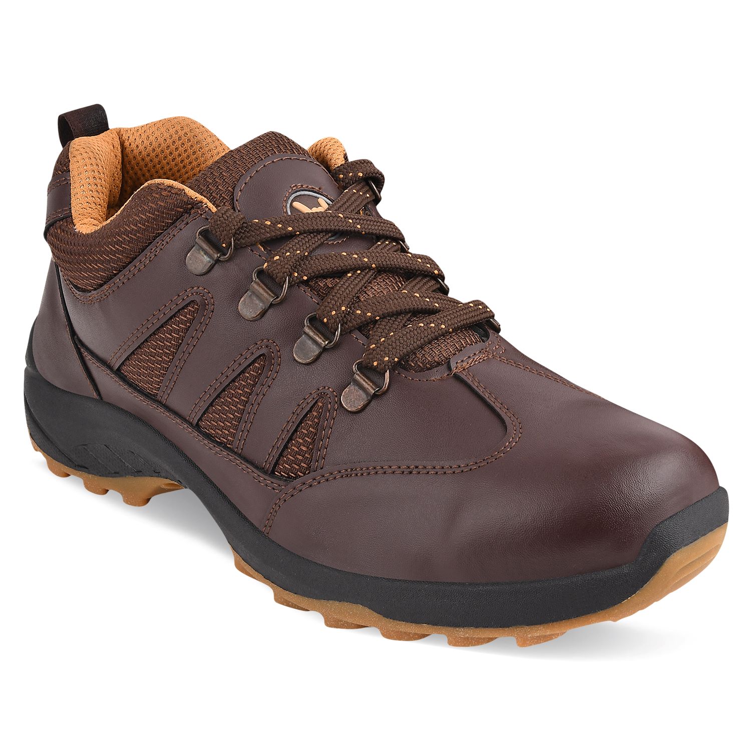 Hillson Swag 1904 Textile Fabric Steel Toe Safety Shoes Brown_2