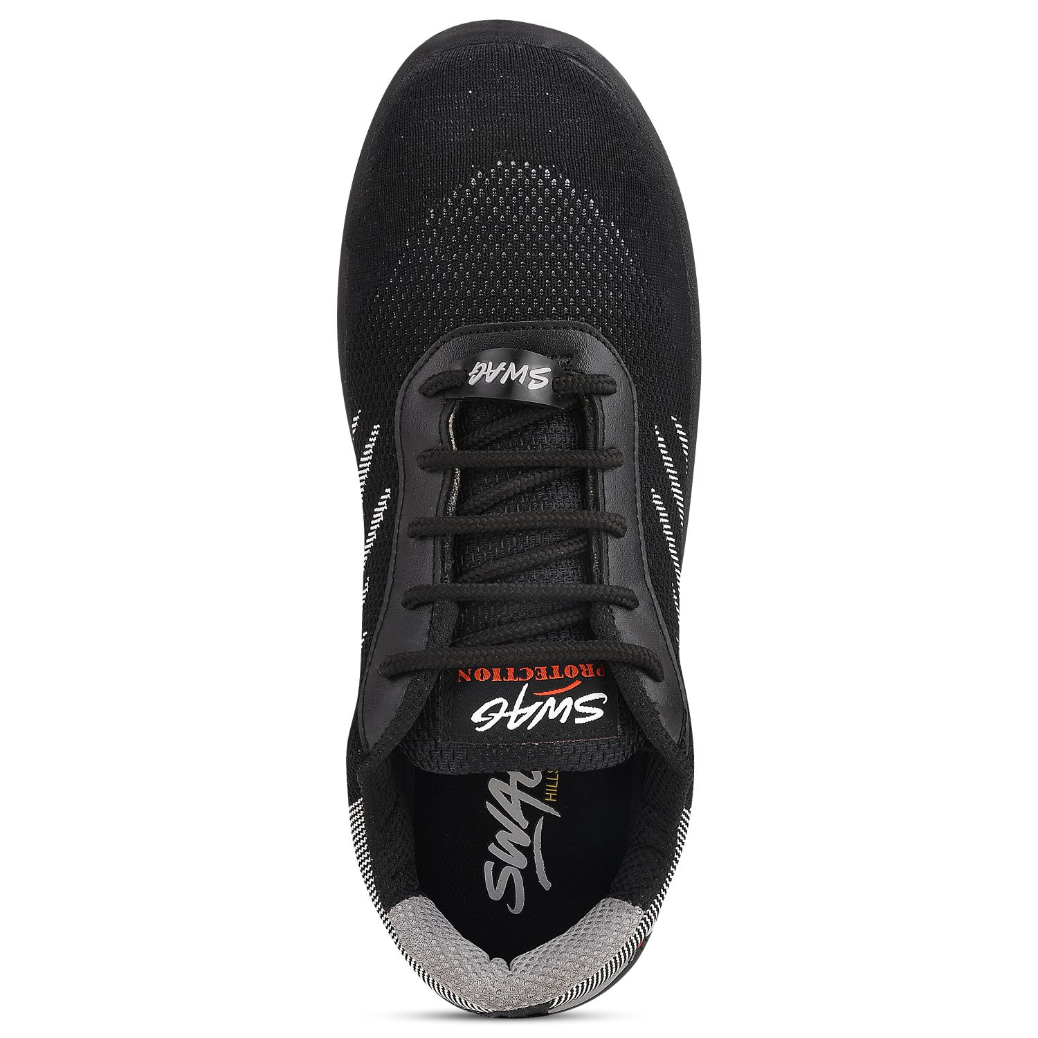 Hillson Swag 1907 Textile Fabric Steel Toe Safety Shoes Black_3