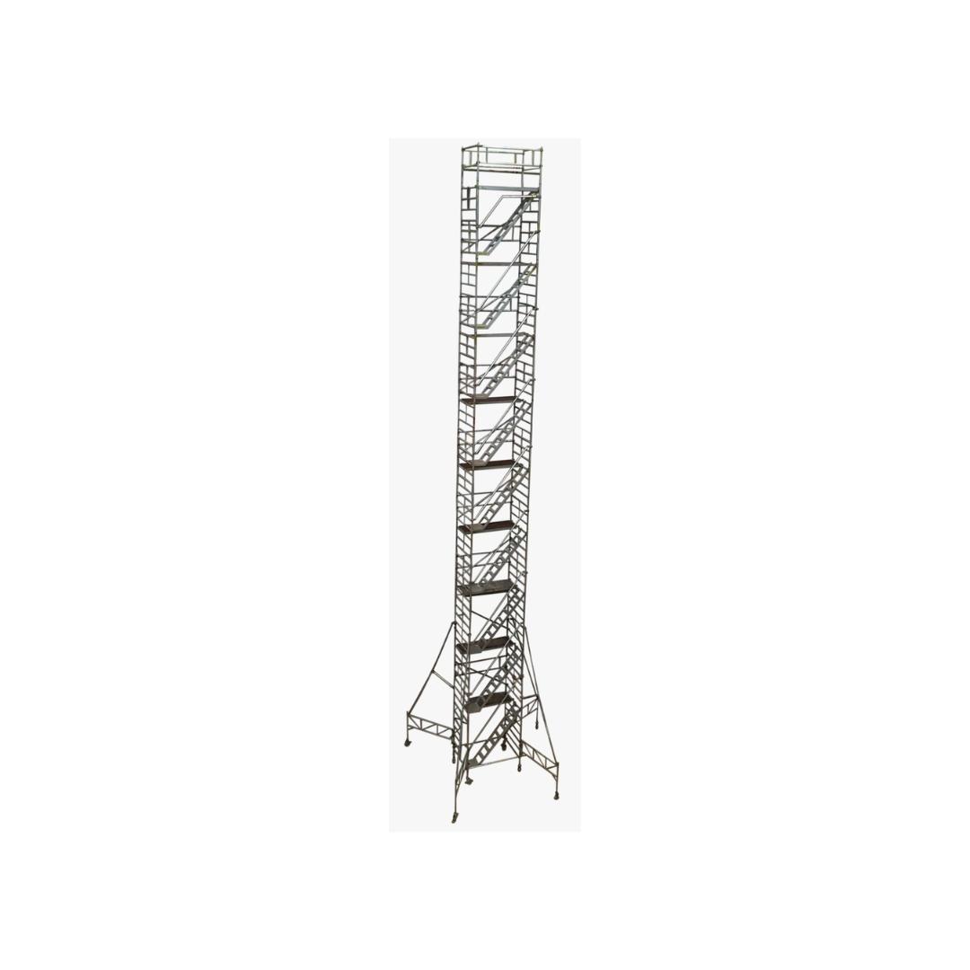 Aardwolf Quickfit 30 m Roller mounted Stairway Type Scaffolding Tower 1800 x 1350 mm 250 kg_1