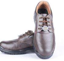 Hillson Argo Grain Leather Steel Toe Safety Shoes Brown_0