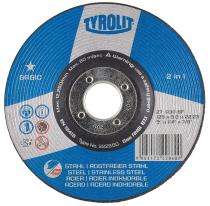 TYROLIT 125 mm Grinding Wheels 222860 6 mm 12250 rpm 22.23 mm_0