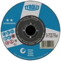 TYROLIT 125 mm Grinding Wheels 34332851 1 mm 12250 rpm 22.23 mm_0