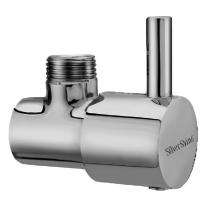 Silver Shine Chrome Plated Angle Cock with Flange Faucet SSG-5106_0