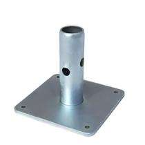 MIC 300 mm Adjustable Base Plate 0030-16 Mild Steel Galvanized 36 mm 150 x 150 mm_0