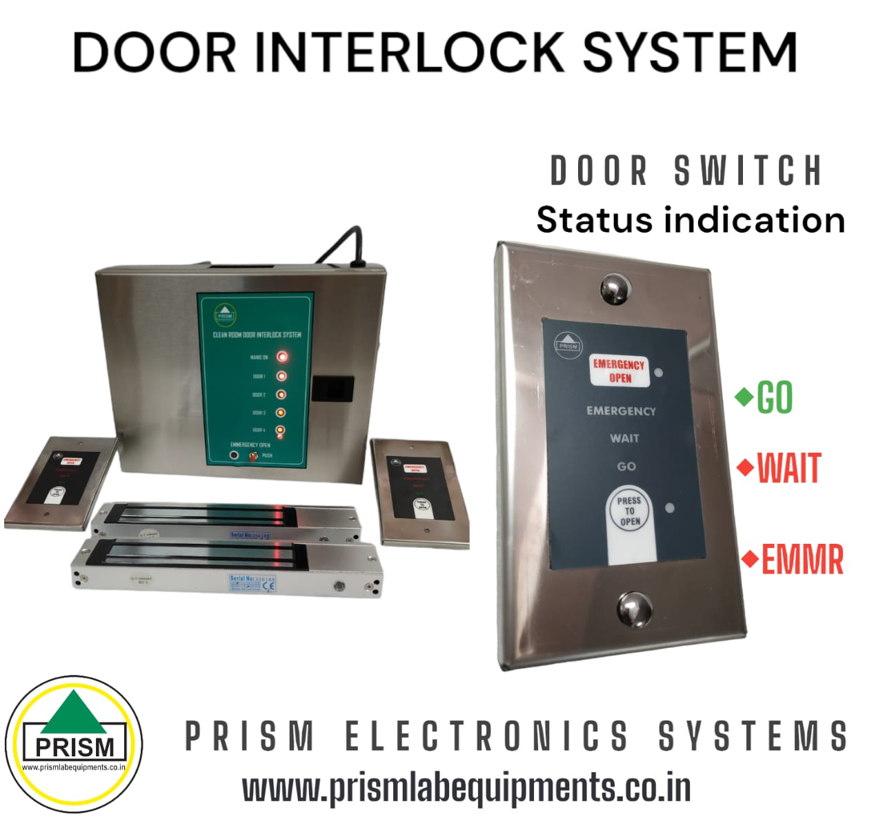 Aluminium Electromagnet Door Locks_1