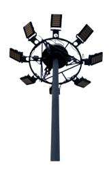 Mild Steel 24 m 5 mm Lighting Masts_0